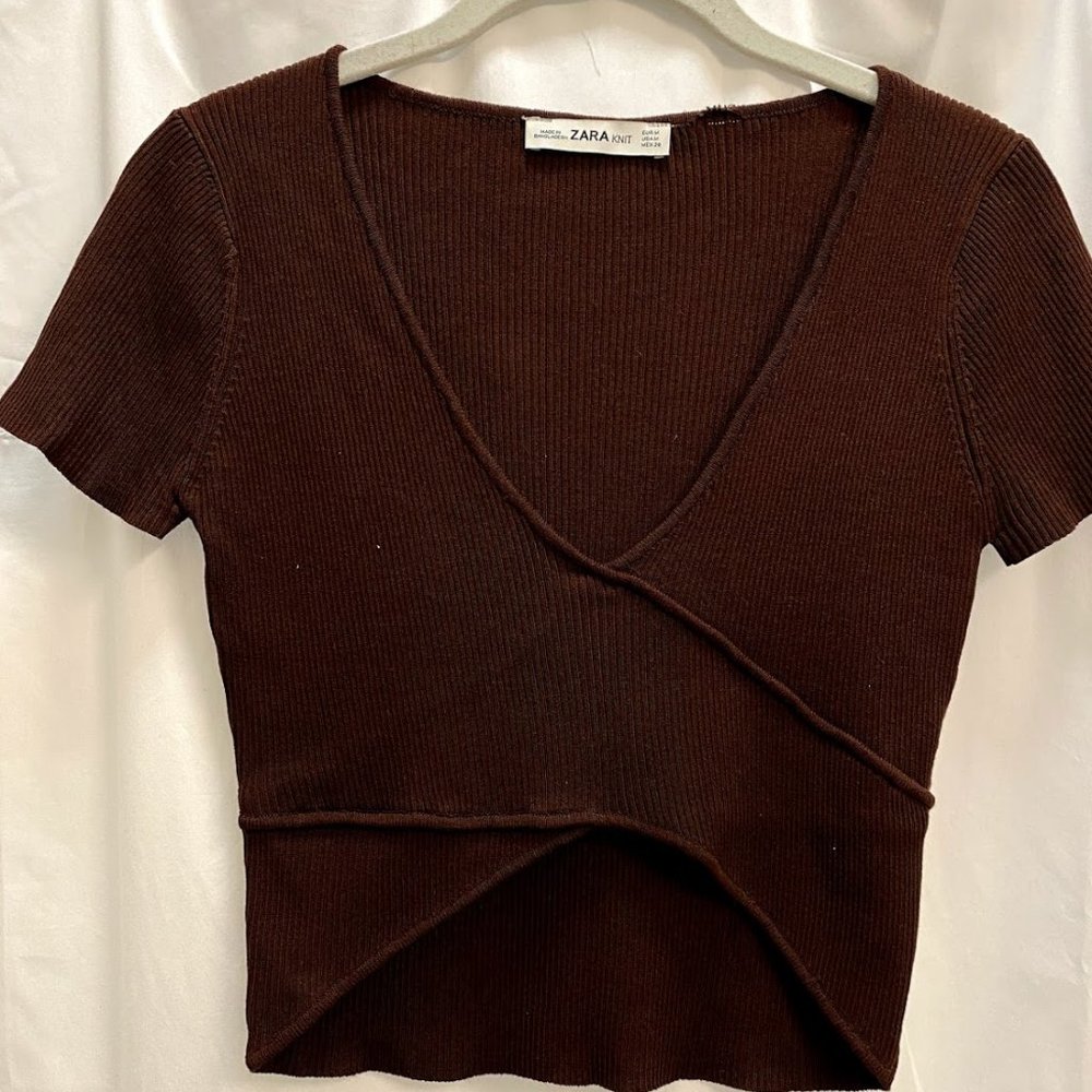 Zara cropped top